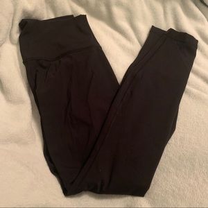 Lulu Lemon Black Leggings Size 8